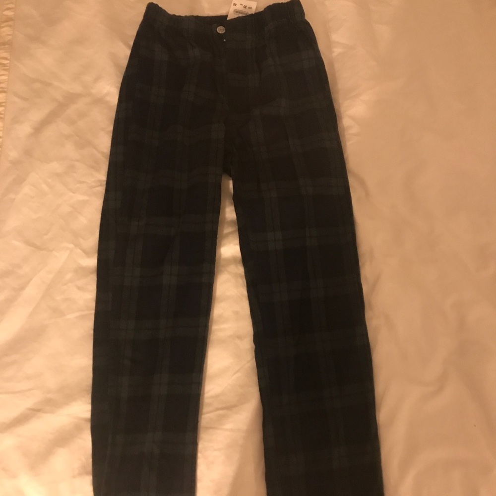 Brandy Melville plaid Tilden pants